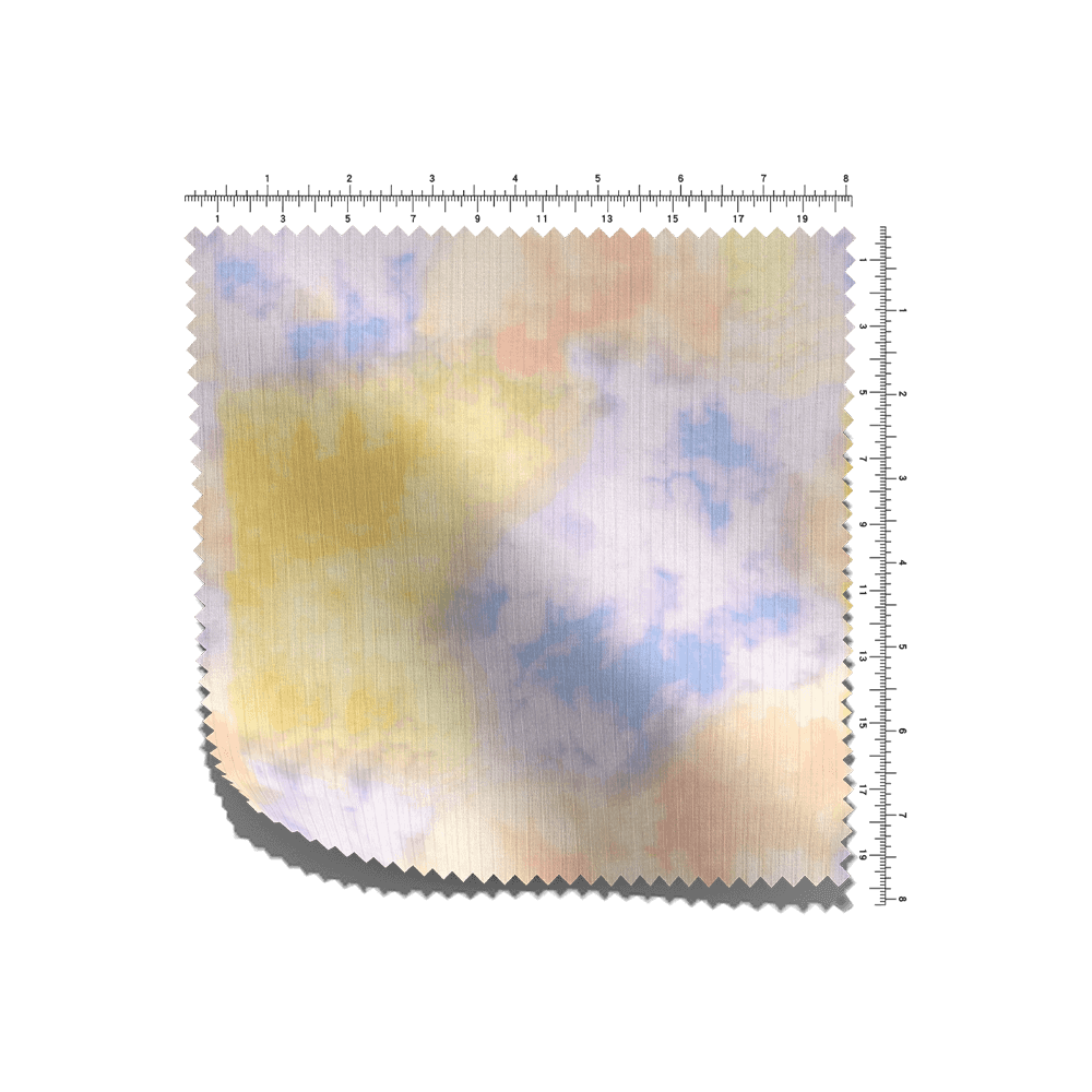 T/Banboo Rayon/S Pigment Print Drop-nål RIB