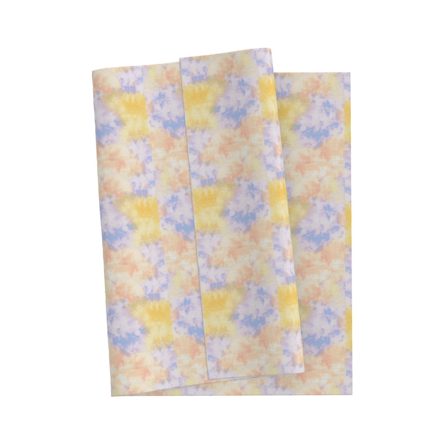 T/Banboo Rayon/S Pigment Print Drop-nål RIB