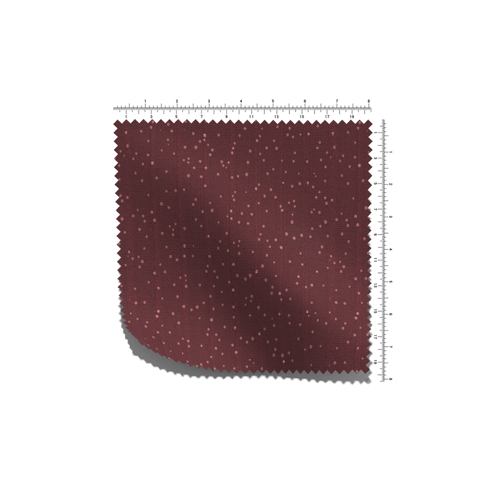 T/R/S Folie Print Drop-Needle RIB